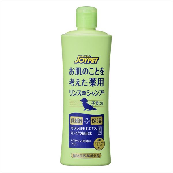 【24個書き割り】 JOYPET お肌の物ごとを考えた薬用リンスインシャンプー 自然的岩礁