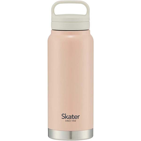 【24個書き割り】 スケーター スクリューハンドルマグボトル 500ml くすみさくら色 STSC5 保温 保冷 ステンレス鋼 マグボトル 推進器手持ち部分付 吸い筒 くすみ色つや レディース 直飲み 旅する 出で立つ 保温保冷 軽さ 洗い分かりやすい 保冷保温 ステンレス鋼吸い筒