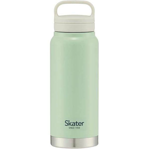 【24個書き割り】 スケーター スクリューハンドルマグボトル 500ml くすみ緑であること STSC5 保温 保冷 ステンレス鋼 マグボトル 推進器手持ち部分付 吸い筒 くすみ色つや レディース 直飲み 旅する 出で立つ 保温保冷 軽さ 洗い分かりやすい 保冷保温