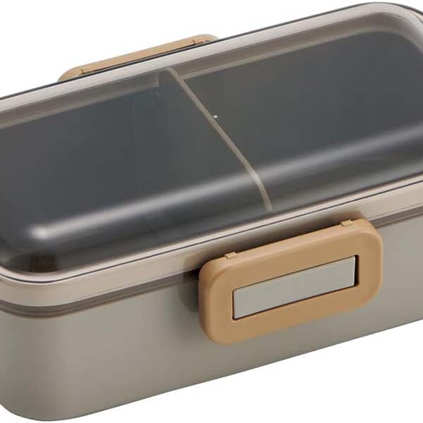 【30個セット】 スケーター 食洗機対応 ふわっと弁当箱 PFLB6AG グレー 弁当箱 一段 仕切り 食洗機 レンジ 抗菌 ロック モーブグレー 灰色 無地 シンプル くすみカラー 抗菌ふわっと弁当箱 お弁当箱 ネイチャーカラー ランチボックス お洒落|ウルマックス 店