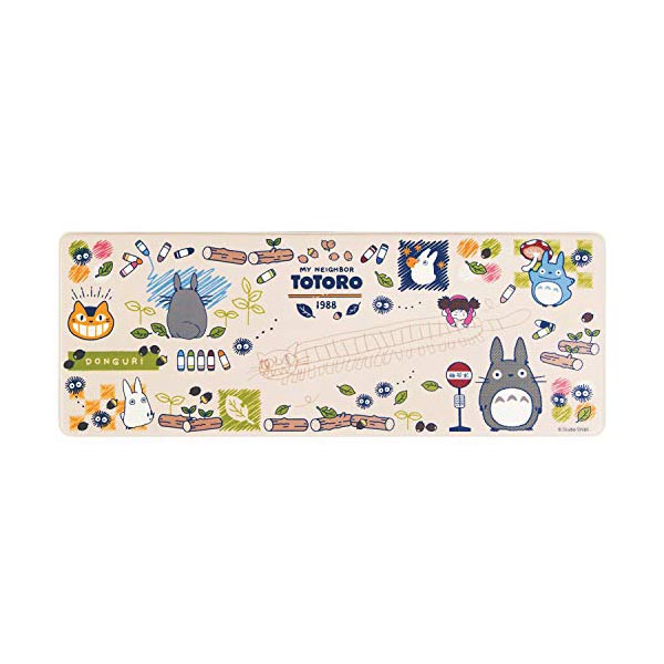 【3個セット】 センコー となりのトトロ おえかき 拭ける PVC キッチンマット 約45× 120cm ベージュ キャラクター トトロ totoro ジブリ 60605 抗菌 防炎 室内 プレゼント お返し キャラクターグッズ キッチン 滑りにくい 高品質|ウルマックス 店
