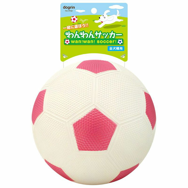 【12個セット】 スーパーキャット わんわんサッカーL ピンク わんわんサッカー 犬用おもちゃ ラテックス デイリー ボール サッカー ドッグ グッズ 犬用玩具 ペット 運動器具 犬用 おもちゃ わんわん 安心素材｜ウルマックス 店 12,529円
