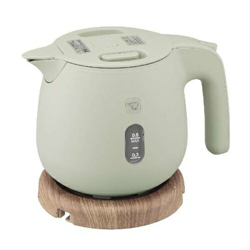 【5個書き割り】 象印マホービン CK-SA06 灯し火湯沸かし 600ml ダスティグリーン