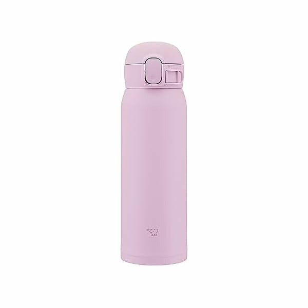 象印マホービン ZOJIRUSHI 水筒 シームレスせん 480ml ワンタッチ ステンレスマグ オーキッド パッキン一体化で洗うのは3点だけ SM-WS48-VM 人気商品