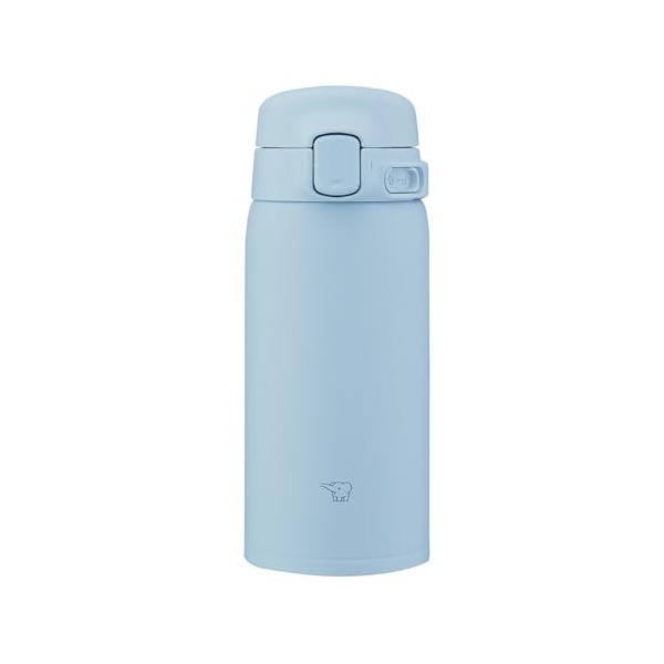 【5個仕掛ける】 ゾウジルシ 象印 吸い筒 360ml 洗いやすく生い立つ 食洗機相応う シームレスせん 洗う五線譜2点のみ 軽さ\u0026パウダーコンパクト 保冷・保温 ワンタッチマグ 黒色火薬青色 SU-BA36-AM