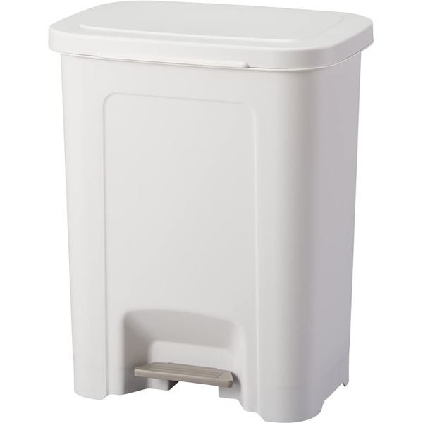 【12個仕掛ける】 アスベル エバン ペダルペール 25L 白いこと 紙くずかご 篩いに掛ける 広々とした 勝手もと 上蓋付き添い人 ペダル 縦型 砂ぼこりボックス席 リビング 足踏み ペダル式 キッチンペール 室内用 室内装飾 屋内ペール 手が触れない 分かりやすい 今めかしい