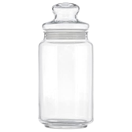 【10個セット】 Bestco ベストコ ガラス 瓶 保存容器 ピュアジャー クラブ 1.0L ND-5766 Luminarc