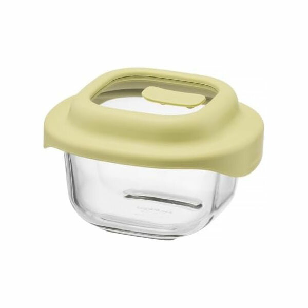 【5個セット】ベストコ ガラス 保存容器 500ml イエロー レシピ付き 電子レンジ オーブン 食洗機対応 LNG481 ロック&ロック ユニクッカー 人気商品