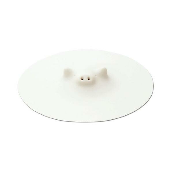 【10個セット】 マーナ marna ブタの落しぶた 大 21.5cm シリコーン / ホワイト 落し蓋 加熱 電子レンジ 食洗機対応 おとしぶた K900 フライパン 落とし蓋 プレゼント キッチン ブタの落としぶた 新生活 シリコン 食洗器対応 お洒落 高品質|ウルマックス 店