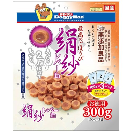 【12個仕掛ける】 ドギーマンハヤシ食料雑貨類取り引き部 絹紗生き胆インチ 300g
