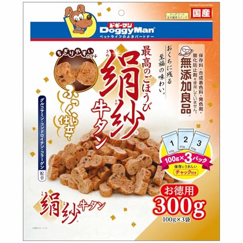 【12個仕掛ける】 ドギーマンハヤシ食料雑貨類取り引き部 絹紗牛タン 300g