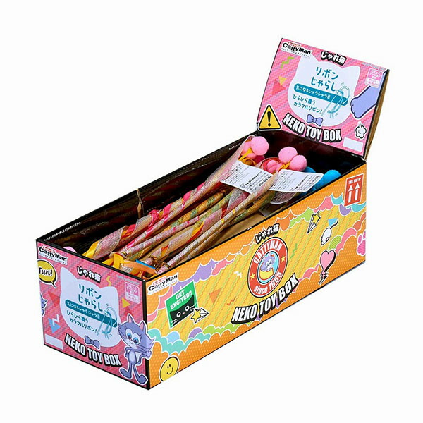 【12個仕かける】 ドギーマンハヤシ じゃれ猫 NekoToyBox シュロの葉じゃらし 18本入り口・入口/1ボックス席 18点 色おまかせ 猫じゃらし 楽になること原材料 おもちゃ-猫じゃらし-ペット・ペットグッズ
