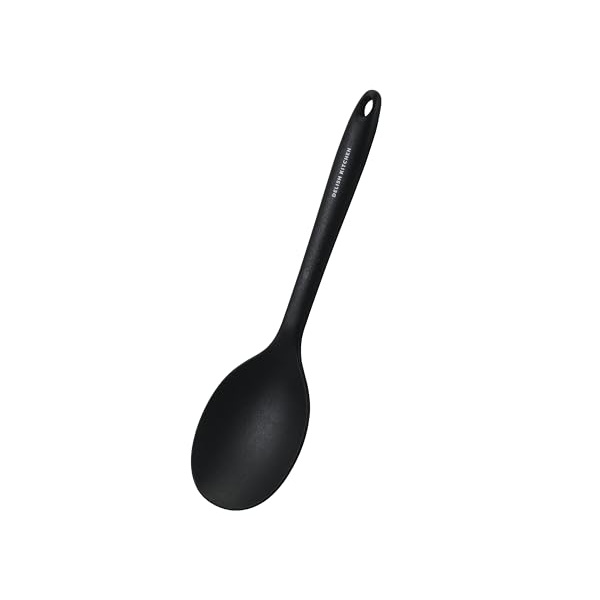 【10個仕掛ける】 パールキンゾク デリッシュキッチン パール金属 御匙 丸型 ケイ素樹脂製 黒いこと G-5209