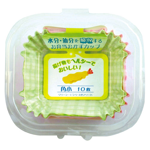 【100個セット】 まるき 吸水吸油お弁当おかずカップ 角小10枚入 角小 キッチン おかずカップ
