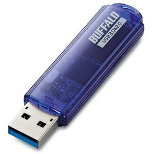 【10個書き割り】 RUF3-C64GA-BL USB3.0相応う USB記憶装置 標準尺度ひな形 64GB 青碧