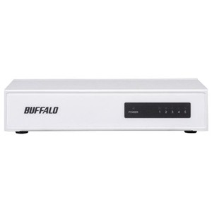 【5個仕掛ける】 緩衝装置置き目 LSW4-TX-5NS／WHD 10／100Mbps相応うスイッチングHub 金属元素筐体／ワット数内蔵模範例(5界面) 白いこと