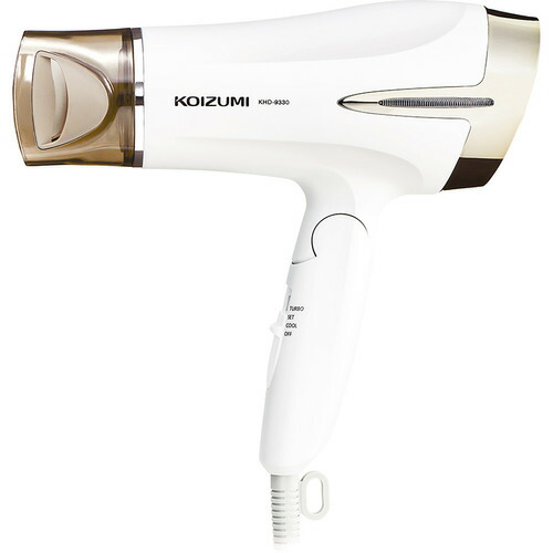 【10個仕掛ける】 コイズミ KHD9330W マイナスイオンヘアドライヤー コイズミビューティ 白いこと