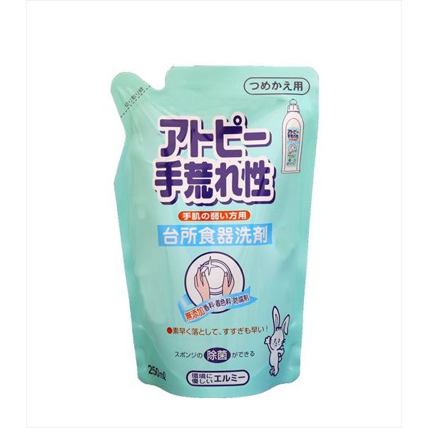 【30個セット】 エルミー アトピー手荒れ性用 台所洗剤 詰替え
