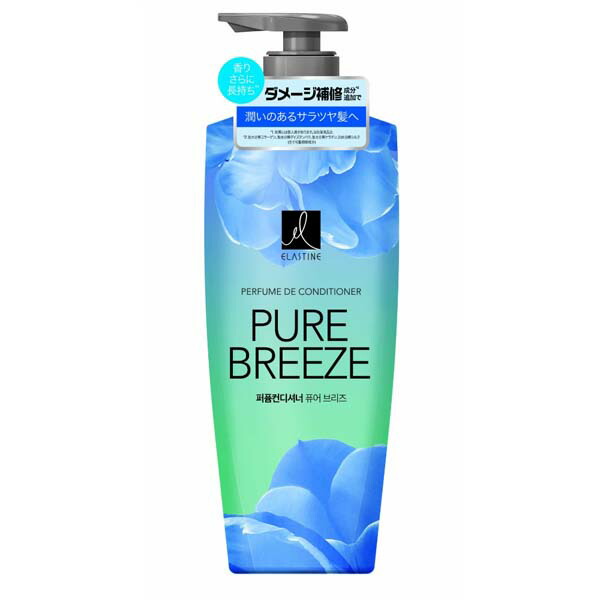 【12個セット】 トイレタリージャパン エラスティンパヒュームコンデショナーピュアブリーズ600ML エラスティン パヒューム ピュアブリーズ｜ウルマックス 店