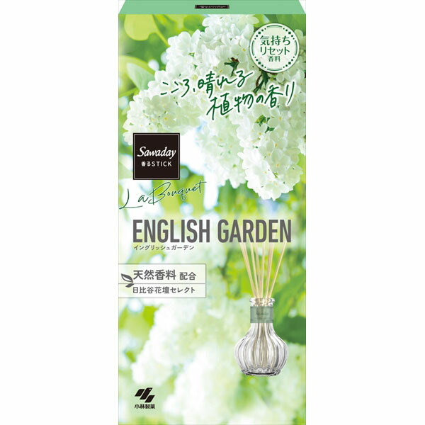 【21個セット】 Sawaday香るStickLaBouquetイングリッシュガーデン 芳香剤・部屋用