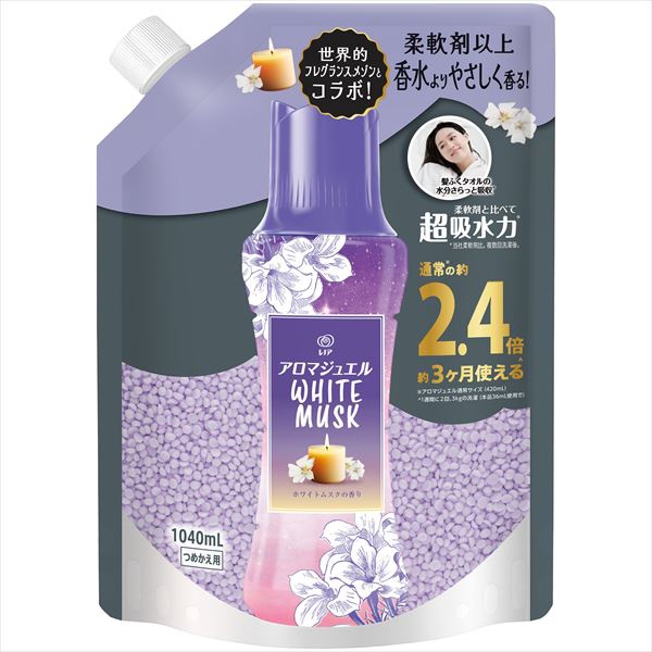 【7個セット】 レノア アロマジュエル ホワイトムスクの香り 詰替え 特大サイズ｜ウルマックス 店