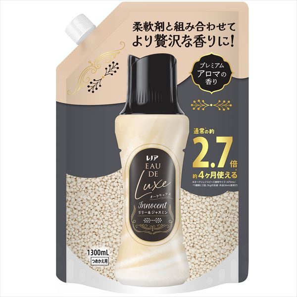 【6個セット】 レノア オードリュクス アロマジュエル イノセント リリー&ジャスミンの香り 詰替え 超特大サイズ｜ウルマックス 店