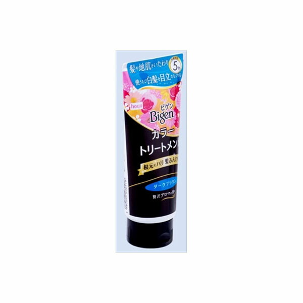 【6個セット】 Bigen ビゲン カラートリートメント ダークブラウン ホーユー ヘアカラー・白髪用