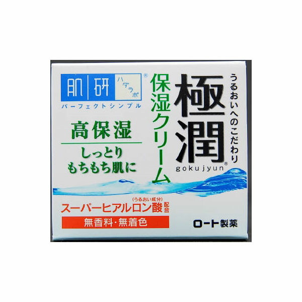 【10個セット】 肌研 ハダラボ 極潤ヒアルロンクリーム ロート製薬 化粧品