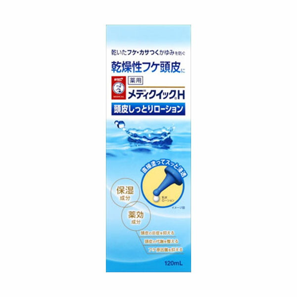 【20個仕掛ける】 メディクイックH 頭皮しっとりローション剤 120mL ロート製薬 美容液