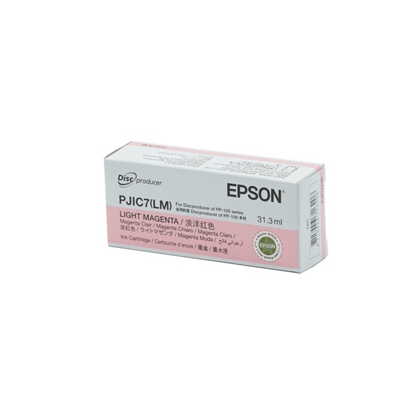 【3個仕掛ける】 EPSON PJIC7LM 完全無欠プリンターインクカートリッジ Disc Producer用 ライトマゼンタ