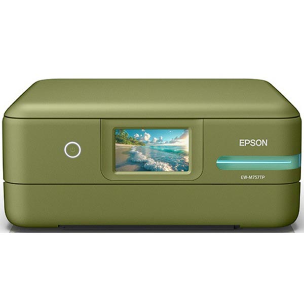 EPSON EW-M757TP A4カラーインクジェット複合機 エコタンク搭載モデル EW-M757TP 5色インク グリーン 送料無料｜ウルマックス 店