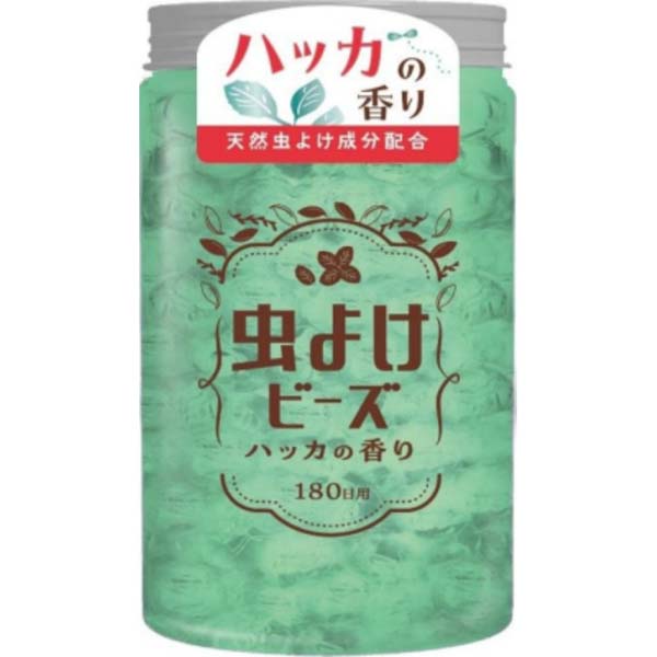 【12個セット】 ウエルコ 虫よけビーズ2 180日用ハッカの香り 虫よけビーズ ハッカの香り