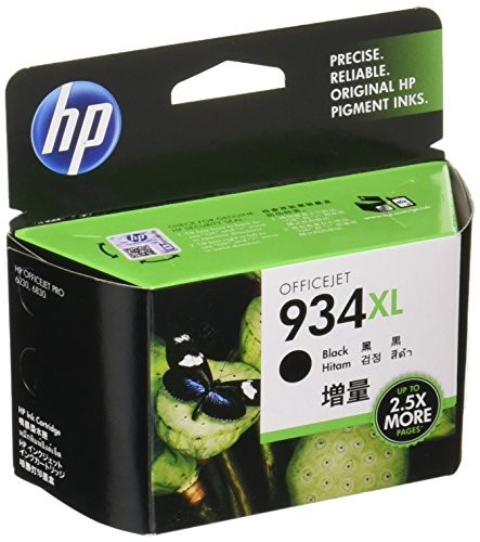 【2個仕かける】 HP C2P23AA 934XL 純然たる インキ薬莢 黒 ( 引き上げ ) 薬莢 エイチピー 黒いこと インキ黒 インキ トナー 純然たる品 引き上げ印字機 純然たるインキ インキ貯蔵タンク 貨物輸送無料