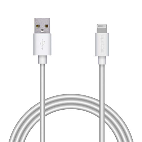 【6個セット】 エレコム MPA-UALA10WH ELECOM Lightningケーブル ライトニング iPhone 充電ケーブル スタンンダード 【 ホワイト 配線 オーディオ向け 超急速 タブレット用 スタンダード シリーズ データ転送 充電用 送料無料