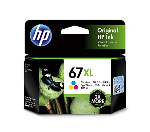 【2個セット】HP HP67XL インクカートリッジ カラー 増量 純正 エイチピー トナー 純正インク 送料無料
