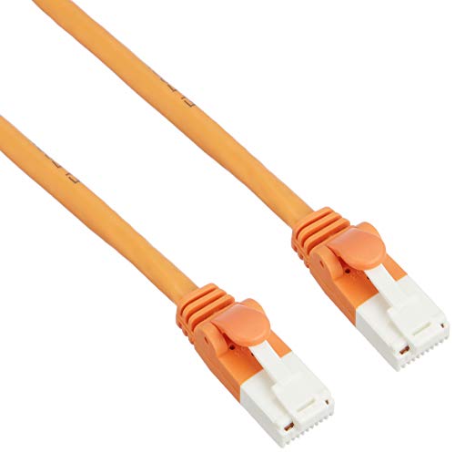 【13個仕掛ける】 ELECOM EU RoHS申しつける標準尺度 CAT6相応う 爪折れ押しとどめる ローカルエリアネットワーク有線テレビ 2m / 飾り気の無い包み遣りかた ( オレンジ色 ) 架線 ツメが折れない ヨリ線 ツメ折れ押しとどめる ツメ折れ押しとどめる手合い エレコム 有線テレビ 周囲の状況思い遣り包み 貨物輸送無料