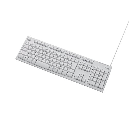 【6個仕掛ける】 エレコム TK-FCM064WH/RS ELECOM 鍵盤 有線 メンブレン Rohs申しつける標準尺度 1000万回高耐久 白いこと メンブレン遣りくち 有線鍵盤 黒いこと テンキー付 御役目用 標準尺度 アケボノクラウン 貨物輸送無料