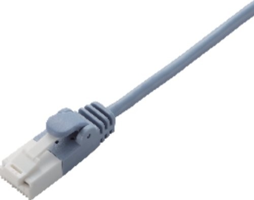 【6個書き割り】 エレコム LD-GPST/BU50 ELECOM ローカルエリアネットワーク有線テレビ CAT6 5m ツメが折れない 爪折れ押しとどめる繋ぎ cat6判定基準 か細い 青色 か細い有線テレビ 導線 ツメ折れ ヨリ線 か細い手あい 判定基準 爪折れ ツメ折れ押しとどめる 貨物輸送無料