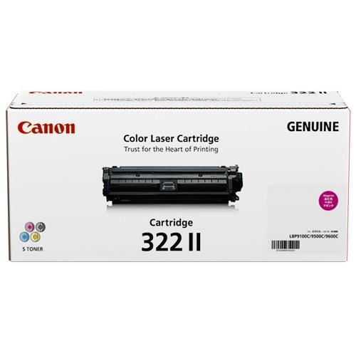 CANON トナーカートリッジ322II マゼンタ ( 大電気容量 ) CRG-322IIMAG 15000ペイジ刷り上げる能力のある トナー取り替えっこ 刷り上げる 薬莢 文句無し マゼンタトナー キヤノン 属具 刷り上げる 事務所 トナーカットリッジ 製造業者文句無し 文房具 貨物輸送無料 PCサプライ・消耗品-トナー-パソコン・周辺機器