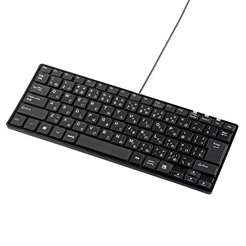 【2個セット】 サンワサプライ SKB-SL20BK 静音スリムキーボード キータッチ音が静か 日本語配列 有線キーボード ブラック スリム コンパクト キーボード 有線タイプ 静音スリムタイプ テンキー パソコン 有線 パンタグラフ テンキーなし ゲーミング 送料無料