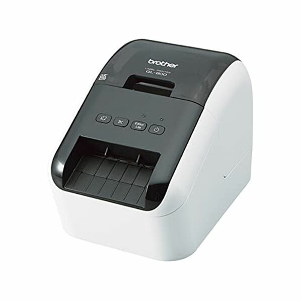 ブラザー QL-800 カラー 感熱ラベルプリンター (23mm-62mm幅対応/DKテープ/DKラベル) ラベル用品 ホワイト レシート モバイル 商品ラベル ピータッチ ブラザー販売 サーマルプリンタ 宛名ラベル コンパクト 業務用 ラベル幅 ラベル 送料無料｜ウルマックス 店