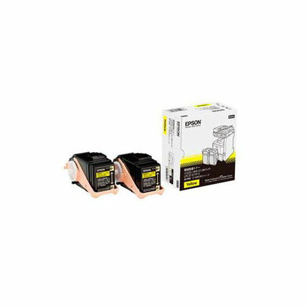 エプソン LPC3T31YPV EPSON 環境推進トナー(2本パック) 6,500ページ LP-M8040シリーズ用 トナー交換 プリント カートリッジ 純正 印刷 セイコーエプソン トナーカットリッジ イエロー 環境推進トナー レーザープリンタ パソコン 送料無料