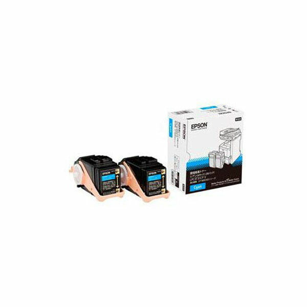 エプソン LPC3T31CPV EPSON 環境推進トナー シアン Mサイズ 2本パック EP-TN J トナー交換 プリント カートリッジ 純正 印刷 セイコーエプソン トナーカットリッジ レーザープリンタ パソコン インク トナー トナーカートリッジ 送料無料