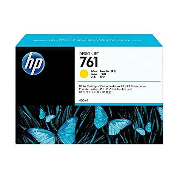 【置き目代わりになる店】 HP コマーシャル992A 761 文句無し インキ薬莢 黄み ( 400ml ) 貨物輸送無料 プリンター・FAX用インク-インクカートリッジ