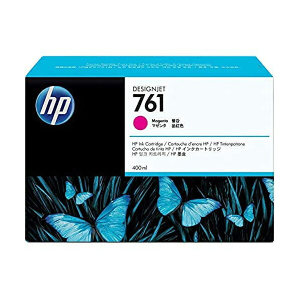 【正規代理店】 HP CM993A 日本 761 インクカートリッジ マゼンタ(400ml) 送料無料