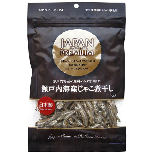 【13個書き割り】 アスク JAPAN PREMIUM 瀬戸内産じゃこにぼし 90g
