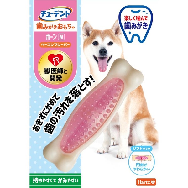 【10個書き割り】 住商アグロ Hartz チューデント 歯磨剤手あそび ホンブルグ帽手合い ボーンM ベイコンフレーバー
