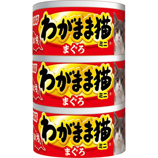 【24個セット】 いなばペットフード いなば わがまま猫まぐろミニ まぐろ 60g&times;3缶 IM-291｜ウルマックス 店