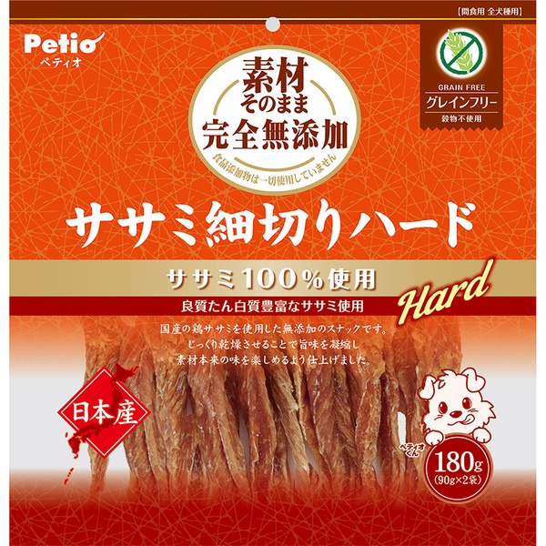 【10個仕掛ける】 ペティオ 原材料そのまま 完膚なきまで無つけ加える ササミ細切り捉え所のない 180g