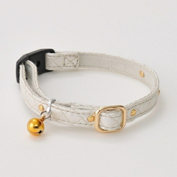 【10個書き割り】 ペティオ CAT COLLAR 晴れ晴れしい色合い しろがね色